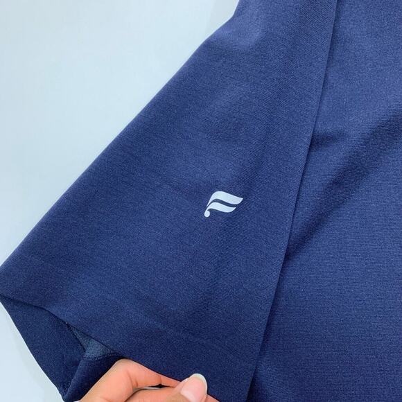 Fabletics Polo Shirt Shirt Mens L Large Windsor Nylon Blend Short Sleeve Golf - Picture 6 of 8